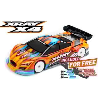 Xray XRA300040SE XRAY X4 2025  Graphite Edition - PLUS 1.5MM ALU CHASSIS 1/10 LUXURY ELECTRIC Touring Car -X4'25