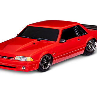 Traxxas TRA94346-74 Red Drag Slash Mustang HD