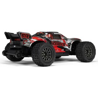 Arrma ARA4305V4T1 1/10 VORTEKS 223S DSC 4X4 RTR Brushless Stadium Truck, Red