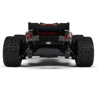 Arrma ARA4305V4T1 1/10 VORTEKS 223S DSC 4X4 RTR Brushless Stadium Truck, Red