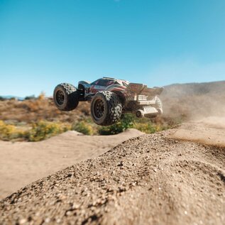 Arrma ARA4305V4T1 1/10 VORTEKS 223S DSC 4X4 RTR Brushless Stadium Truck, Red
