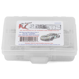 RC SCREWZ RCZHPI084 RC Screwz HPI Racing RS4 Sport 3 Flux Stainless Steel Screw Kit