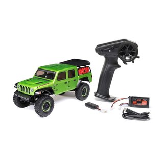 Axial Racing AXI00005V2T3  Green 1/24 SCX24 Jeep JT Gladiator 4WD Rock Crawler Brushed RTR