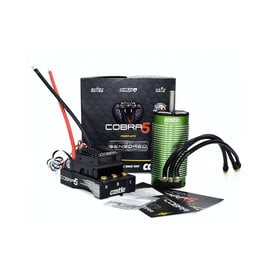 Castle Creations CSE010-0179-02 Cobra 5, 8S, 33.6V ESC, 20A PEAK BEC w/2028-1100KV