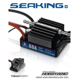 Hobbywing HWI30302200  Seaking 60A V3.1 Brushless Waterproof ESC for Marine Use
