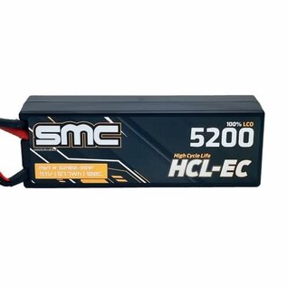 SMC SMC52100-3S1PD HCL-EC 11.1 5200mAh 100C  Wired Hardcase T-Style