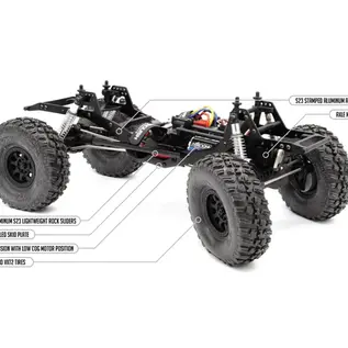 Vanquish Products VPS09009A VRD Stance RTR Portal Axle Comp Rock Crawler (Green)