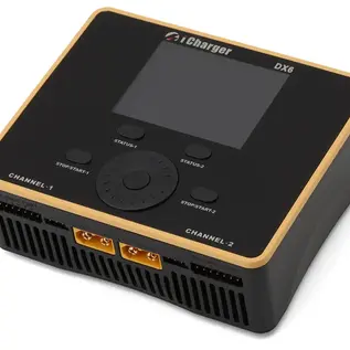 iCharger JUN-DX6 iCharger DX6 DC Dual LiPo/Life/NiMH/NiCD Battery Charger (6S/50A/1500W)