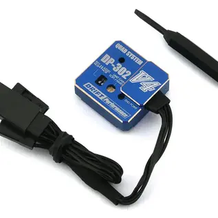 Yokomo YOKDPP-302V4BL DP-302V4 Drift Steering Gyro (Blue)