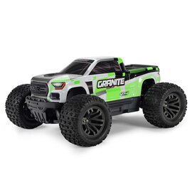 Arrma ARA4202V4T1  GRANITE MEGA 665 4X4 RTR Brushed Monster Truck, Green