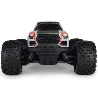 Arrma ARA4202V4T3  GRANITE MEGA 665 4X4 RTR Brushed Monster Truck, Orange