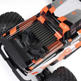 Arrma ARA4202V4T3  GRANITE MEGA 665 4X4 RTR Brushed Monster Truck, Orange