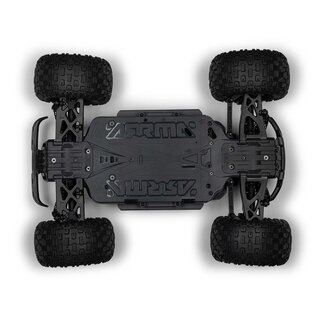 Arrma ARA4202V4T3  GRANITE MEGA 665 4X4 RTR Brushed Monster Truck, Orange