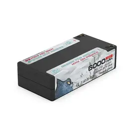 Fyrrework Fi60130-2S2P  6000mAh 7.4V 130C Lipo Battery Shorty 5mm inboard Bullet Plug