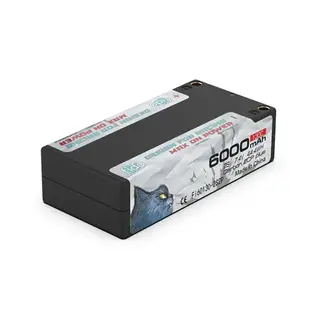 Fyrrework Fi60130-2S2P  6000mAh 7.4V 130C Lipo Battery Shorty 5mm inboard Bullet Plug