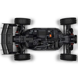 Arrma ARA4206V4T3  Red 1/8 TYPHON MEGA 665 4X4 RTR Brushed Buggy