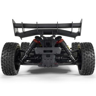Arrma ARA4206V4T2  1/8 TYPHON MEGA 665 4X4 RTR Brushed Buggy, Yellow