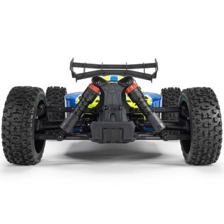Arrma ARA4206V4T1  Blue 1/8 TYPHON MEGA 665 4X4 RTR Brushed Buggy