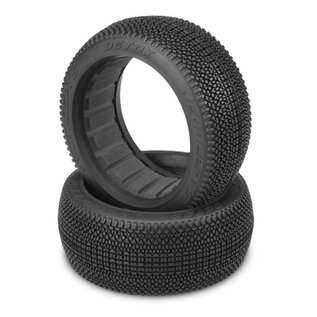 J Concepts JCO3122-01  JConcepts Detox 1/8 Buggy Tires (2) (Blue) 312201