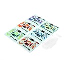 Proline Racing PRO-2631  Proline OE Clear Axis T Body with Spoiler & Stickers for Micro-T