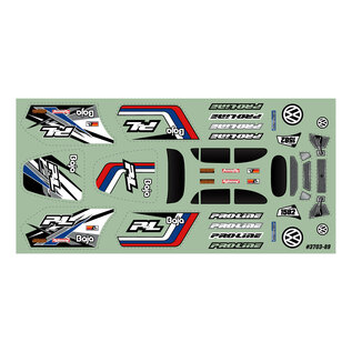Proline Racing PRO370300  VW Baja Bug Clear Body for Losi Micro-T