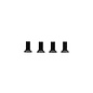 Awesomatix A800-ST112-6 M3X6.1mm Centering Screw Low Head x 4  ( 3 X 6.1 mm )