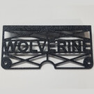 BS Works BS-WV-054-01  BS Works HRB Wolverine Body Mounting Template (44mm Flexible) AMX