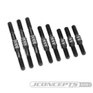 J Concepts JCO2282-2  RC10 Classic Fin Titanium Turnbuckle Set - Stealth Black