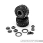 J Concepts JCO4123-41914  Blue Compound Renegades Pre-mounted on 3455G Mini Tribute Wheel for Losi Mini LMT