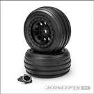 J Concepts JCO4135-3994 Hawk - Platinum Compound, Sand Front Tire - Fits X-maxx, XRT, Premounted on #3425 Jconcept Wheels