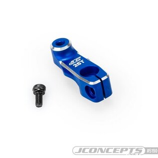 J Concepts JCO5190-1 Servo Horn 25T, RC10B7 15.5mm Aluminum Clamping - Blue