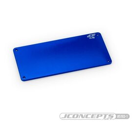 J Concepts JCO5193-1  Rc10B7 Blue Aluminum Electronics Plate (12.3g)