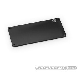 J Concepts JCO5193-2  Rc10B7 Black Aluminum Electronics Plate (12.3g)