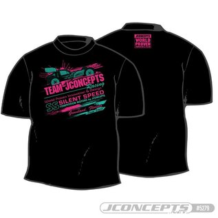 J Concepts JCO5279L Jconcepts, Retro Pink / Teal T-shirt Large
