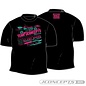 J Concepts JCO5279L Jconcepts, Retro Pink / Teal T-shirt Large