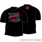 J Concepts JCO5279XXL Jconcepts, Retro Pink / Teal T-shirt XX-Large