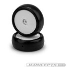 J Concepts JCO4131-1211 Green Smoothie 2 Mini Mounted on White Rear Wheels Fits - Mini B, Mini-T