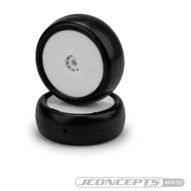 J Concepts JCO4131-1211 Green Smoothie 2 Mini Mounted on White Rear Wheels Fits - Mini B, Mini-T
