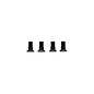 Awesomatix A800-ST112-6L M3X6mm Damper Screw Low Head x 4