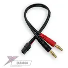 EXALT EXA3908  Female XT60 to Female 4mm Male Bullets 300mm Cable(EXA3908)