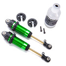Traxxas TRA7462G  Green GTR XX-Long Shocks (2) Hoss Rustler Slash Stampede 4x4