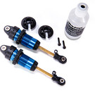 Traxxas TRA7461  Blue GTR Long Shocks (2) Hoss Rustler Slash Stampede 4x4