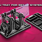 Hudy HUD109860  Aluminum Tray for Set-Up System