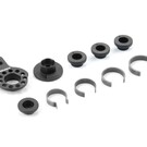 Hudy HUD293352 Hudy Aluminium Fixed Servo Saver 1:10 TC & FWD