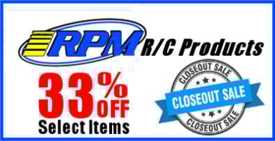RPM R/C Products Sale!
