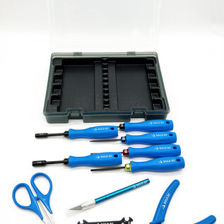 Bold RC BOL10000  10 Piece Trail Pack Tool Set with Storage Box and Tray