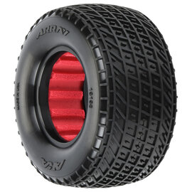 AKA Racing AKA13138QR  Array Super Soft Longwear Rear 1.7"/2.2" Dirt Oval Tires (2)