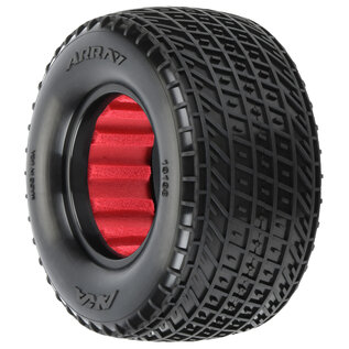AKA Racing AKA13138QR  Array Super Soft Longwear Rear 1.7"/2.2" Dirt Oval Tires (2)