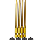 Racers Edge RCE7202  TiN Coated Phillips and Flat Head Bit Set (4pcs)