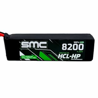 SMC SMC82150-4S1PSC5  HCL-HP 4S 14.8v 8200mAh 150C Lipo Battery w/ SC5 Plug